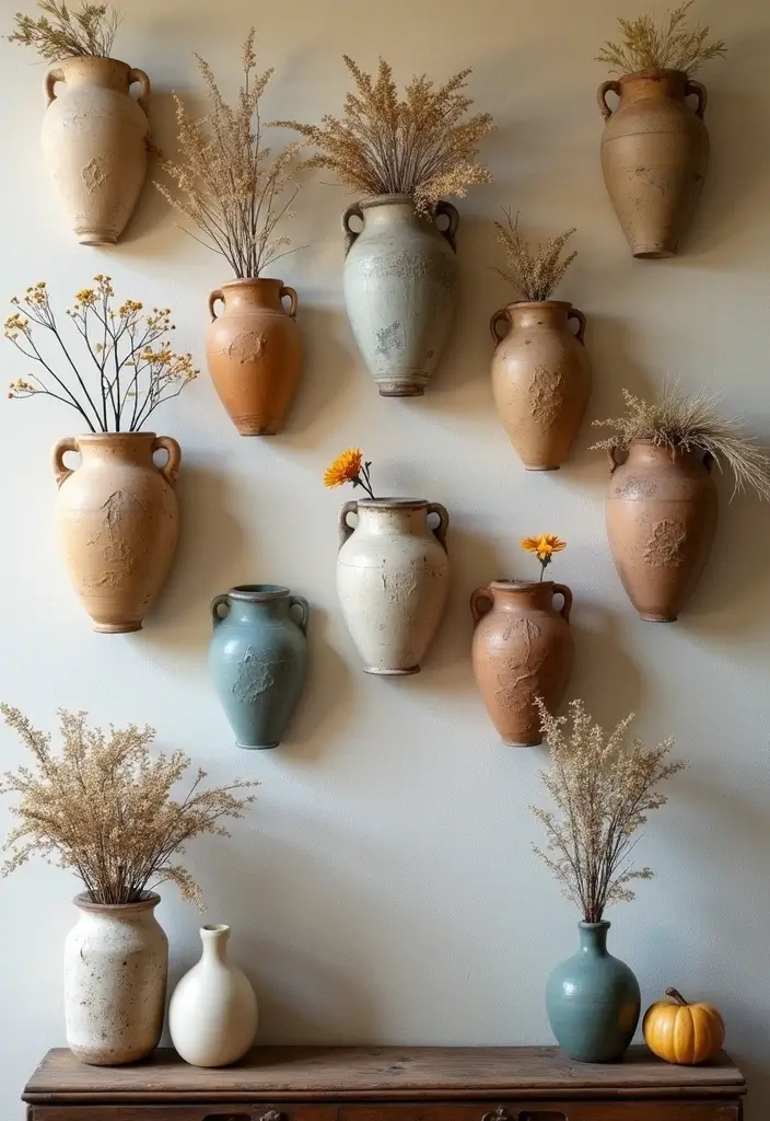 25 Ceramic Crock Decor Ideas With Rustic Farmhouse Flair 28 25 Ceramic Crock Decor Ideas With Rustic Farmhouse Flair - 12. Charming Wall Art
