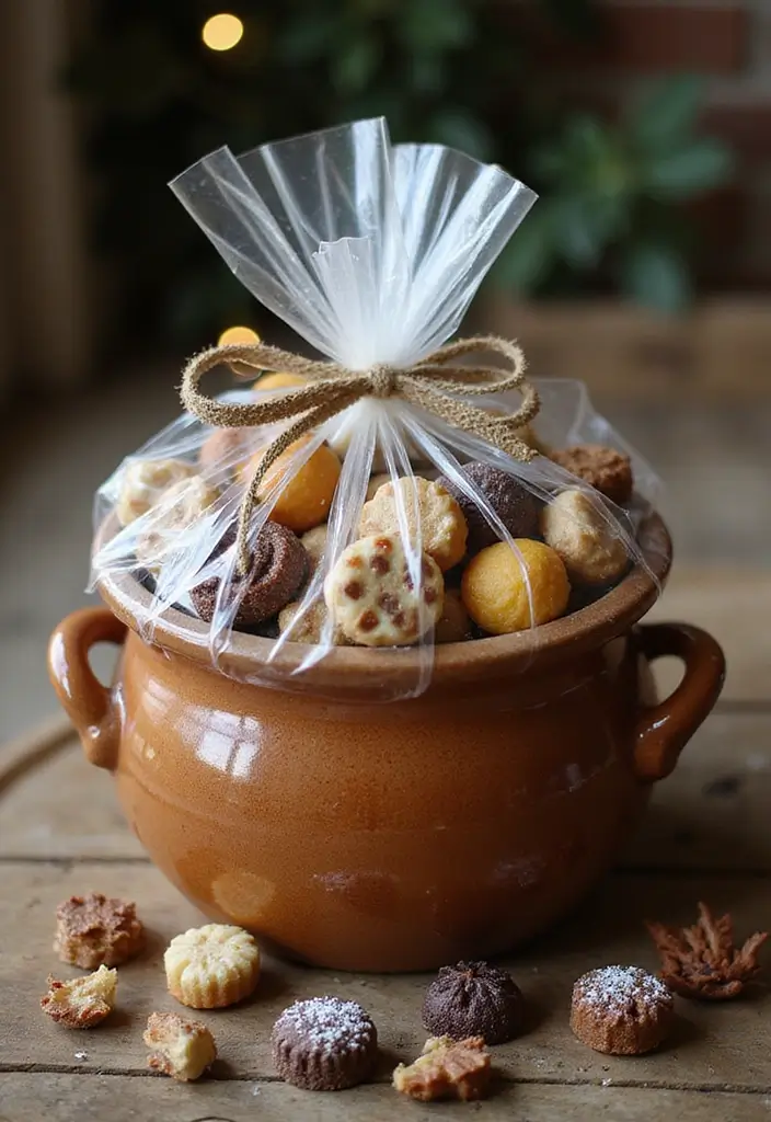 25 Ceramic Crock Decor Ideas With Rustic Farmhouse Flair 31 25 Ceramic Crock Decor Ideas With Rustic Farmhouse Flair - 15. Creative Gift Wrapping