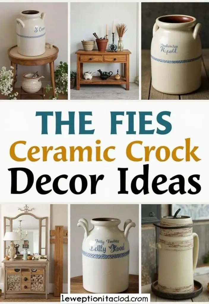 25 Ceramic Crock Decor Ideas With Rustic Farmhouse Flair 50 25 Ceramic Crock Decor Ideas With Rustic Farmhouse Flair - Conclusion