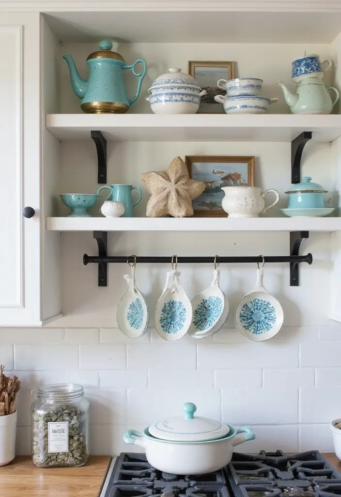 25 Ceramic Fish Home Decor Inspirations For Ocean Lovers 44 25 Ceramic Fish Home Decor Inspirations For Ocean Lovers - 14. Nautical-Inspired Kitchen Decor