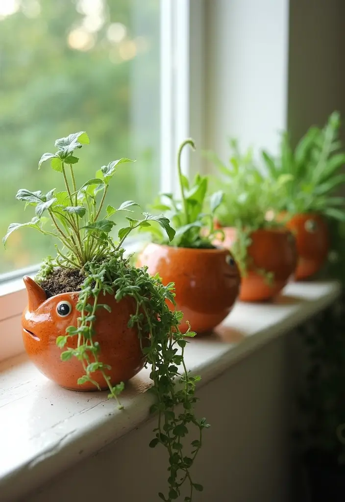 25 Ceramic Fish Home Decor Inspirations For Ocean Lovers 8 25 Ceramic Fish Home Decor Inspirations For Ocean Lovers - 4. Unique Ceramic Fish Planters