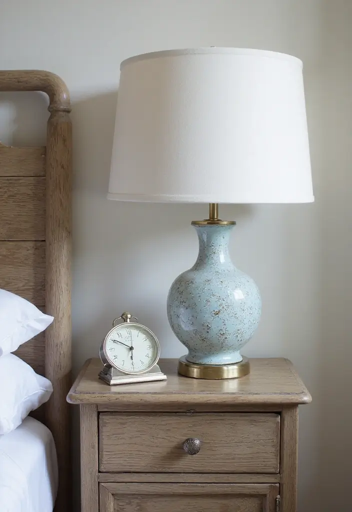25 Ceramic Fish Home Decor Inspirations For Ocean Lovers 24 25 Ceramic Fish Home Decor Inspirations For Ocean Lovers - 8. Coastal-Themed Nightstand Decor