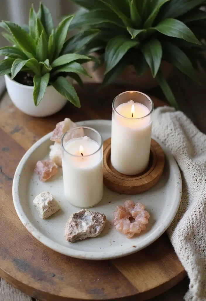 25 Ceramic Tray Decor Ideas That Blend Beauty And Function 28 25 Ceramic Tray Decor Ideas That Blend Beauty And Function - 10. Bohemian Elegance