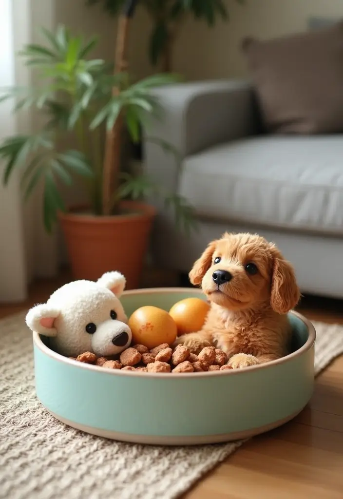 25 Ceramic Tray Decor Ideas That Blend Beauty And Function 42 25 Ceramic Tray Decor Ideas That Blend Beauty And Function - 18. Creative Pet Space