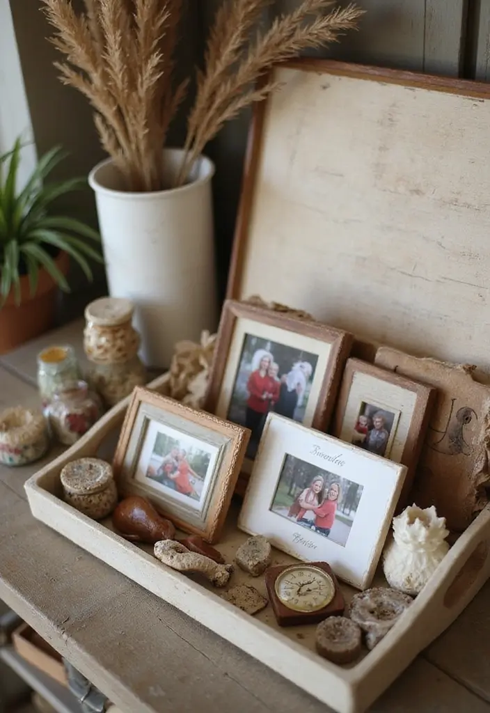 25 Ceramic Tray Decor Ideas That Blend Beauty And Function 48 25 Ceramic Tray Decor Ideas That Blend Beauty And Function - 24. Memory Keepsake