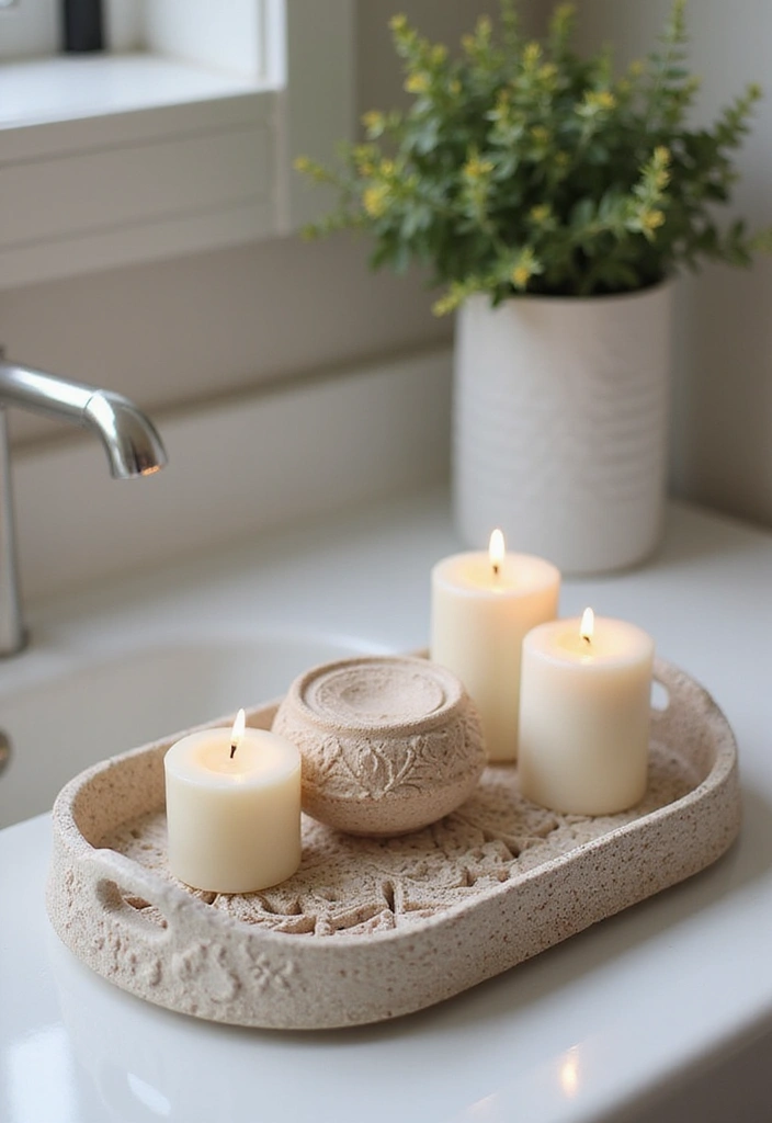 25 Ceramic Tray Decor Ideas That Blend Beauty And Function 10 25 Ceramic Tray Decor Ideas That Blend Beauty And Function - 4. Layered Textures