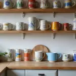 25 Creative Ceramic Mug Decor Ideas For Kitchen Displays