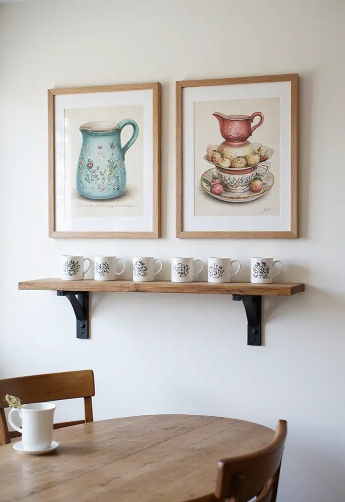 25 Creative Ceramic Mug Decor Ideas For Kitchen Displays 20 25 Creative Ceramic Mug Decor Ideas For Kitchen Displays - 8. Mug-inspired Art Pieces