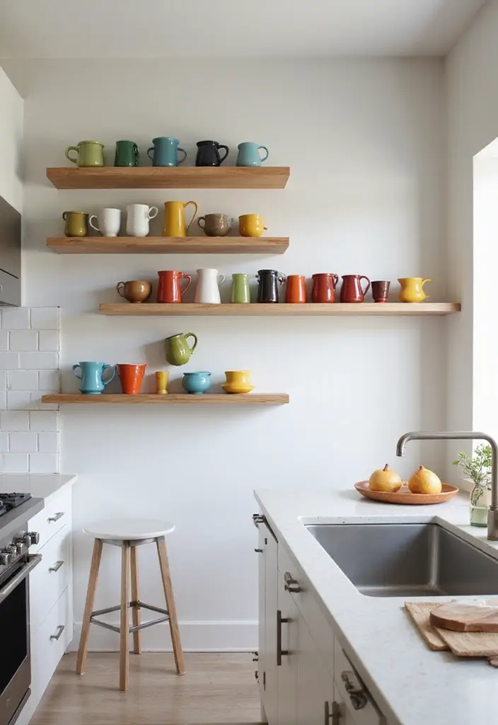 25 Creative Ceramic Mug Decor Ideas For Kitchen Displays 27 25 Creative Ceramic Mug Decor Ideas For Kitchen Displays - 9. Mug as Wall Decor