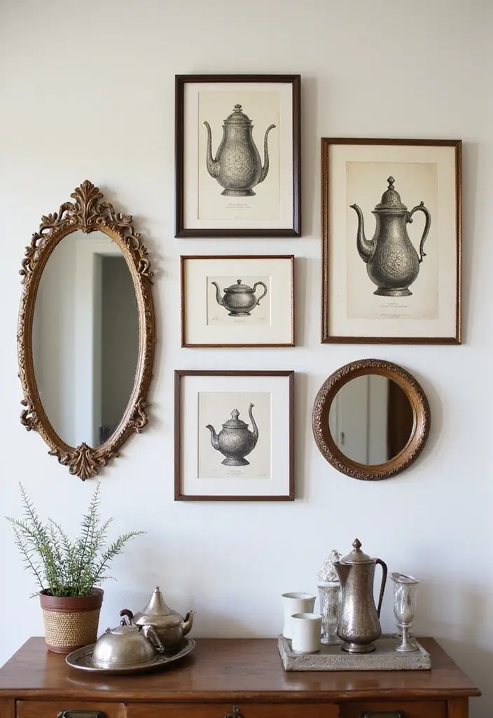 25 Home Decor Ideas With Ceramic Teapots For Vintage Vibes 29 25 Home Decor Ideas With Ceramic Teapots For Vintage Vibes - 7. Teapot-Inspired Wall Hangings