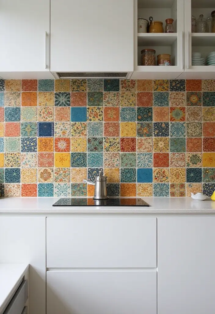 25 Mid-20th Century Ceramic Decor Ideas With Timeless Style 32 25 Mid-20th Century Ceramic Decor Ideas With Timeless Style - 14. Bright Colored Mid-Century Tiles