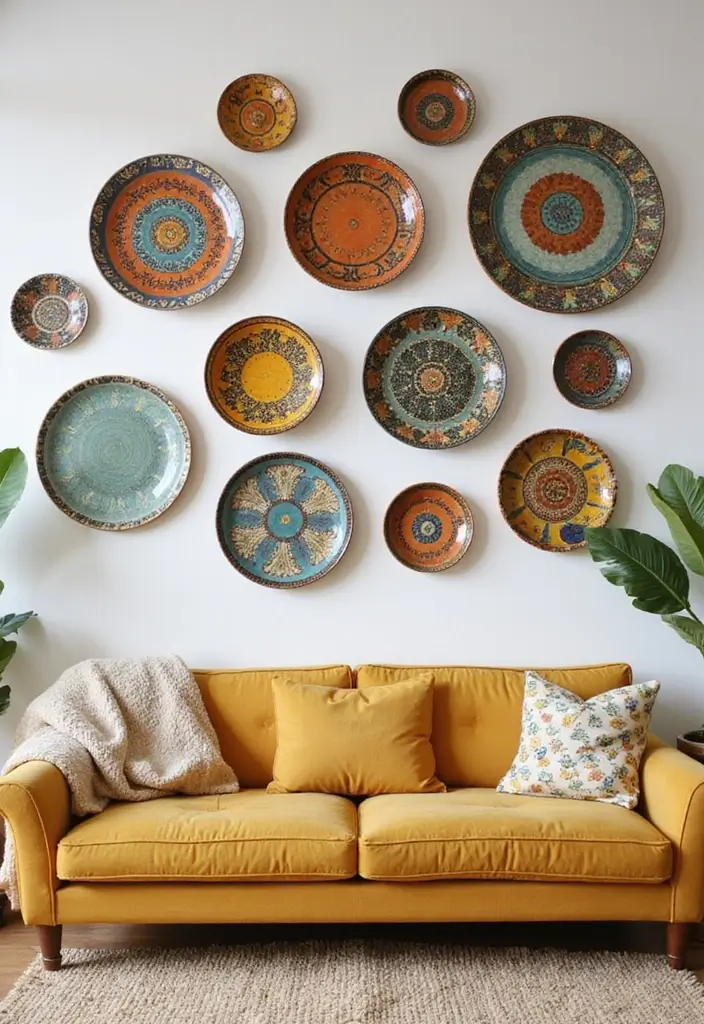 25 Mid-20th Century Ceramic Decor Ideas With Timeless Style 56 25 Mid-20th Century Ceramic Decor Ideas With Timeless Style - 20. Vintage Ceramic Wall Art