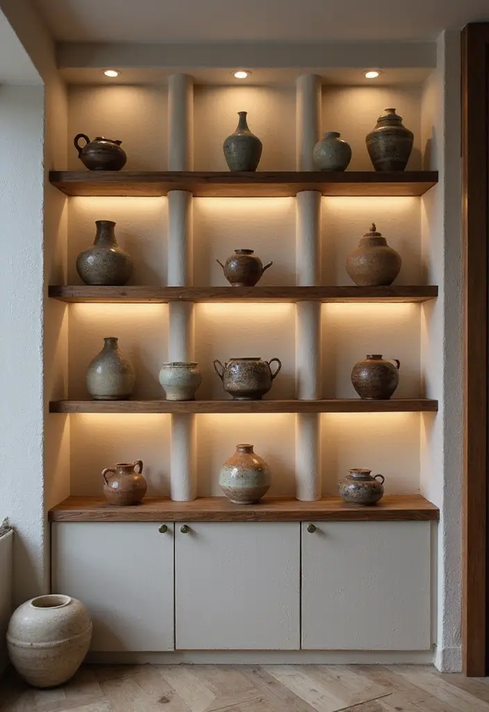 25 Vintage Ceramic Vase Decor Ideas With Antique Appeal - 13. Vintage Vases as Art