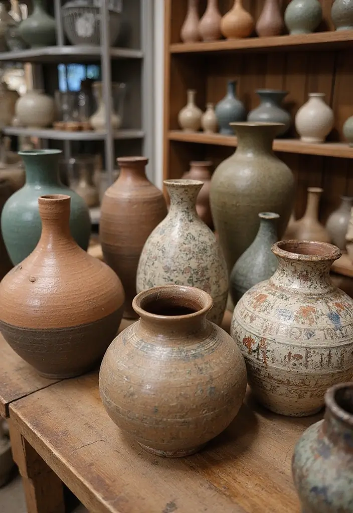 25 Vintage Ceramic Vase Decor Ideas With Antique Appeal - 24. Cultural Influences