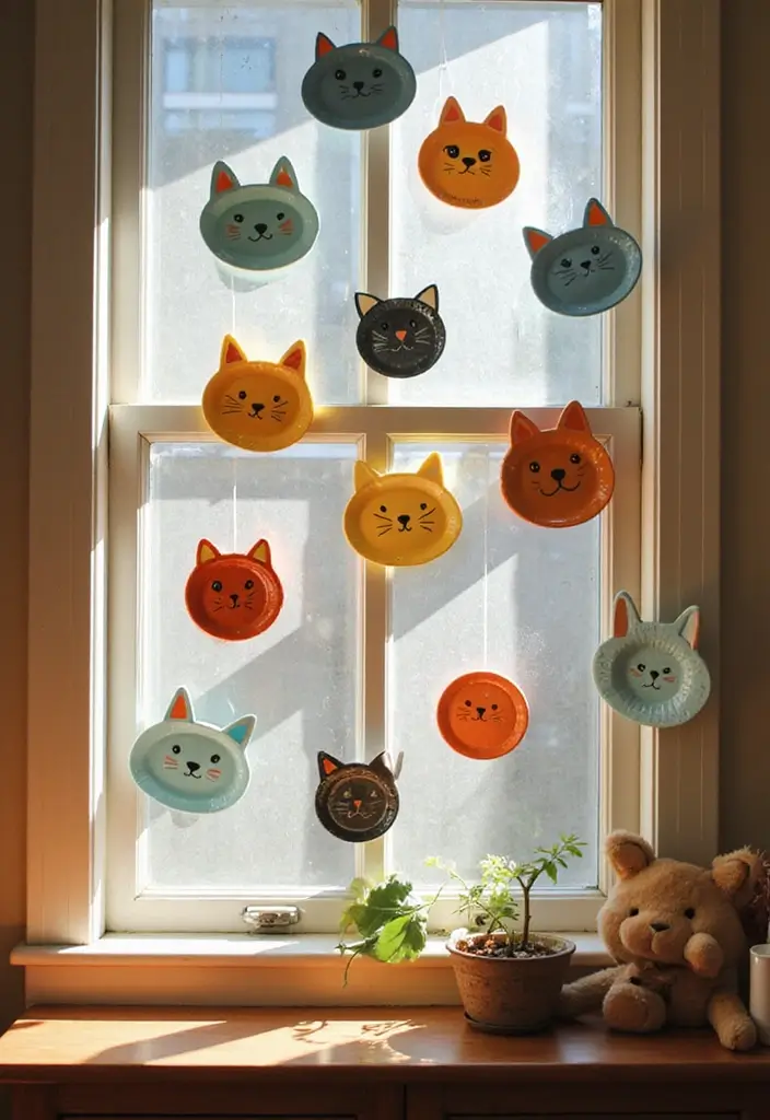 26 Ceramic Cat Plate Decor Ideas For Feline Fans 61 26 Ceramic Cat Plate Decor Ideas For Feline Fans - 13. Cat Plate Light Catcher