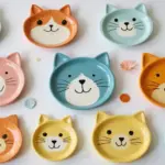 26 Ceramic Cat Plate Decor Ideas For Feline Fans
