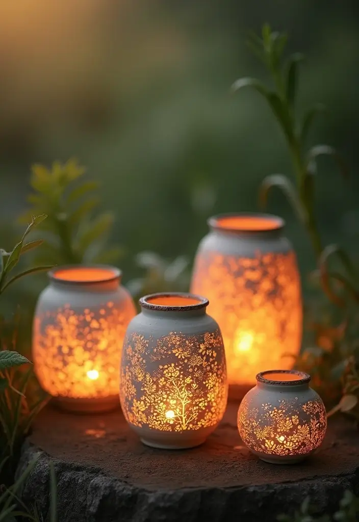 26 Ceramic Lantern Decor Ideas That Glow Beautifully 22 26 Ceramic Lantern Decor Ideas That Glow Beautifully - 14. Eco-Friendly Lantern Choices