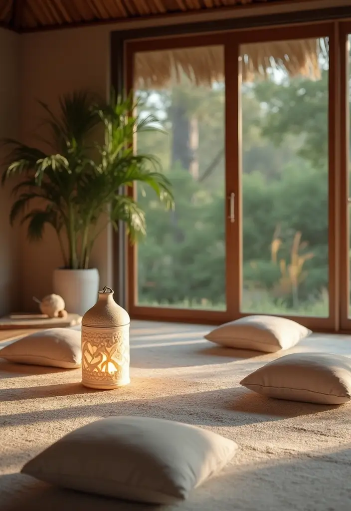 26 Ceramic Lantern Decor Ideas That Glow Beautifully 29 26 Ceramic Lantern Decor Ideas That Glow Beautifully - 19. Lanterns for Relaxation Areas