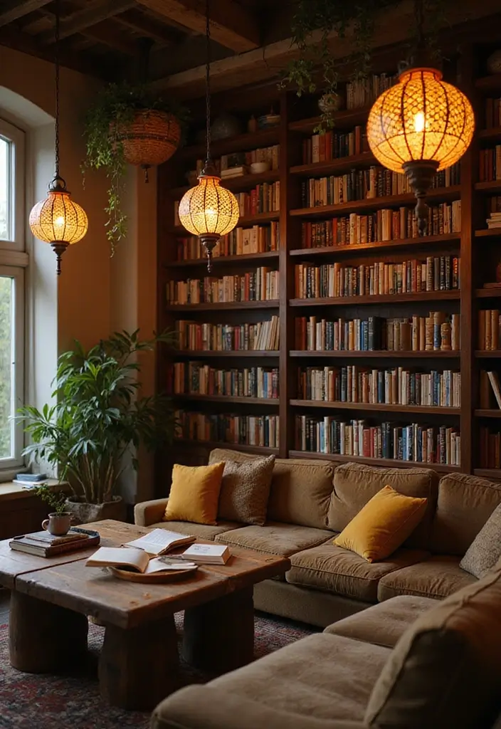 26 Ceramic Lantern Decor Ideas That Glow Beautifully 40 26 Ceramic Lantern Decor Ideas That Glow Beautifully - 24. Lanterns for Cozy Reading Nooks