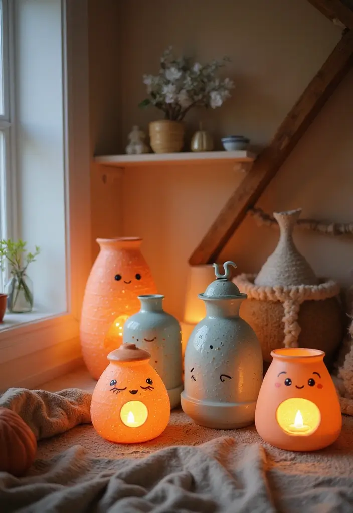 26 Ceramic Lantern Decor Ideas That Glow Beautifully 41 26 Ceramic Lantern Decor Ideas That Glow Beautifully - 25. Unique Lanterns for Kids’ Rooms