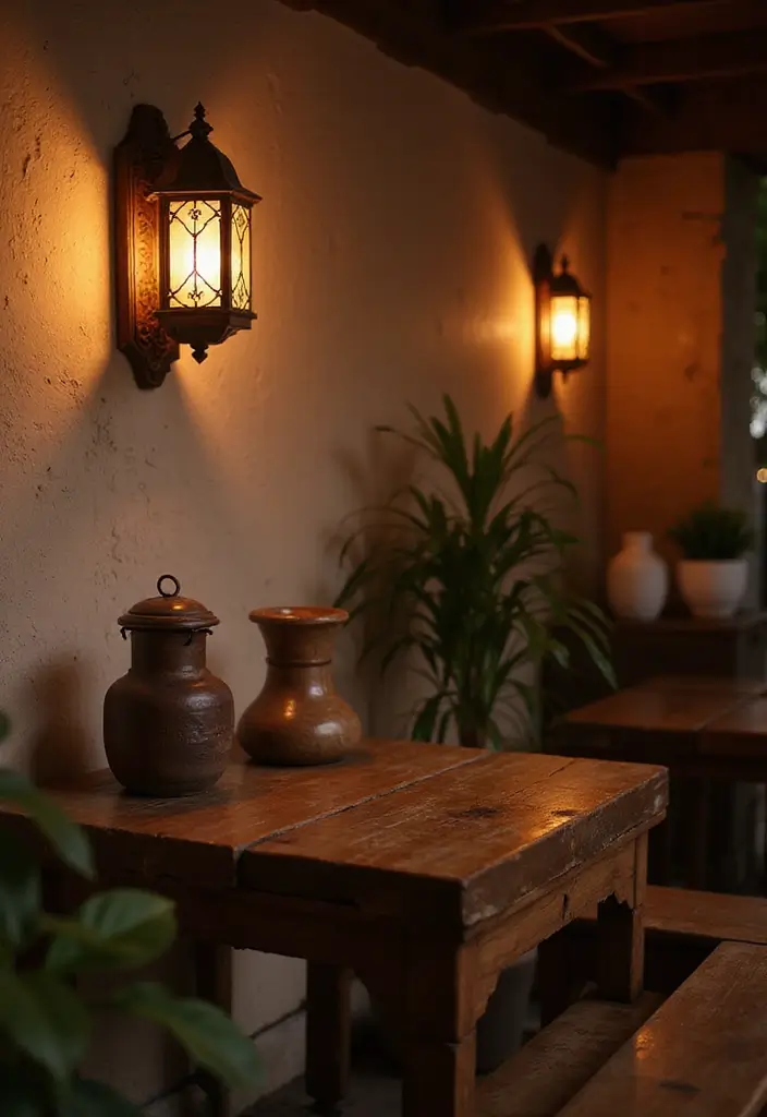 26 Ceramic Lantern Decor Ideas That Glow Beautifully 4 26 Ceramic Lantern Decor Ideas That Glow Beautifully - 4. Wall-Mounted Ceramic Lanterns