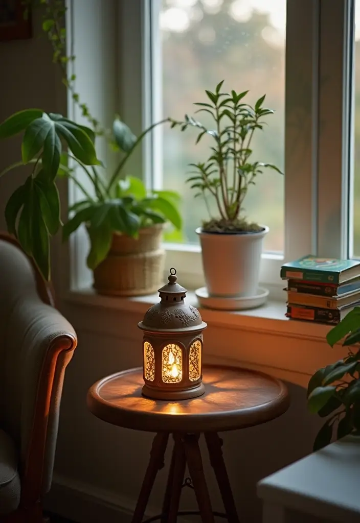 26 Ceramic Lantern Decor Ideas That Glow Beautifully 5 26 Ceramic Lantern Decor Ideas That Glow Beautifully - 5. Ceramic Lanterns in Nooks and Crannies