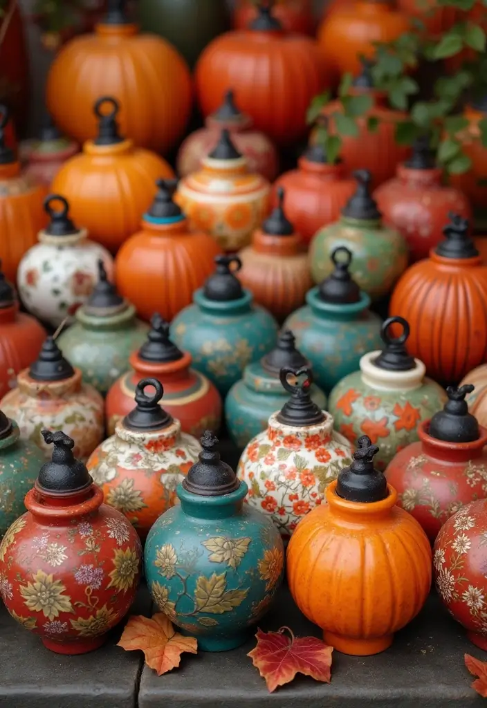 26 Ceramic Lantern Decor Ideas That Glow Beautifully 8 26 Ceramic Lantern Decor Ideas That Glow Beautifully - 6. Ceramic Lanterns for Seasonal Decor