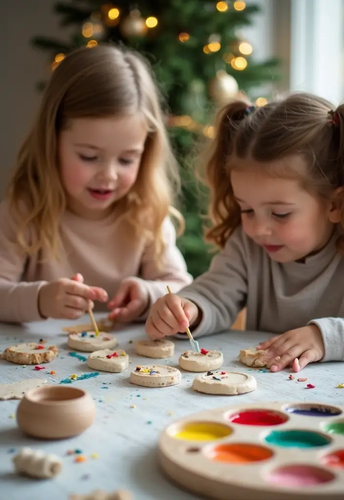 26 Christmas Decor Ideas Using Ceramic Ornaments 39 26 Christmas Decor Ideas Using Ceramic Ornaments - 11. DIY Ornaments with Kids