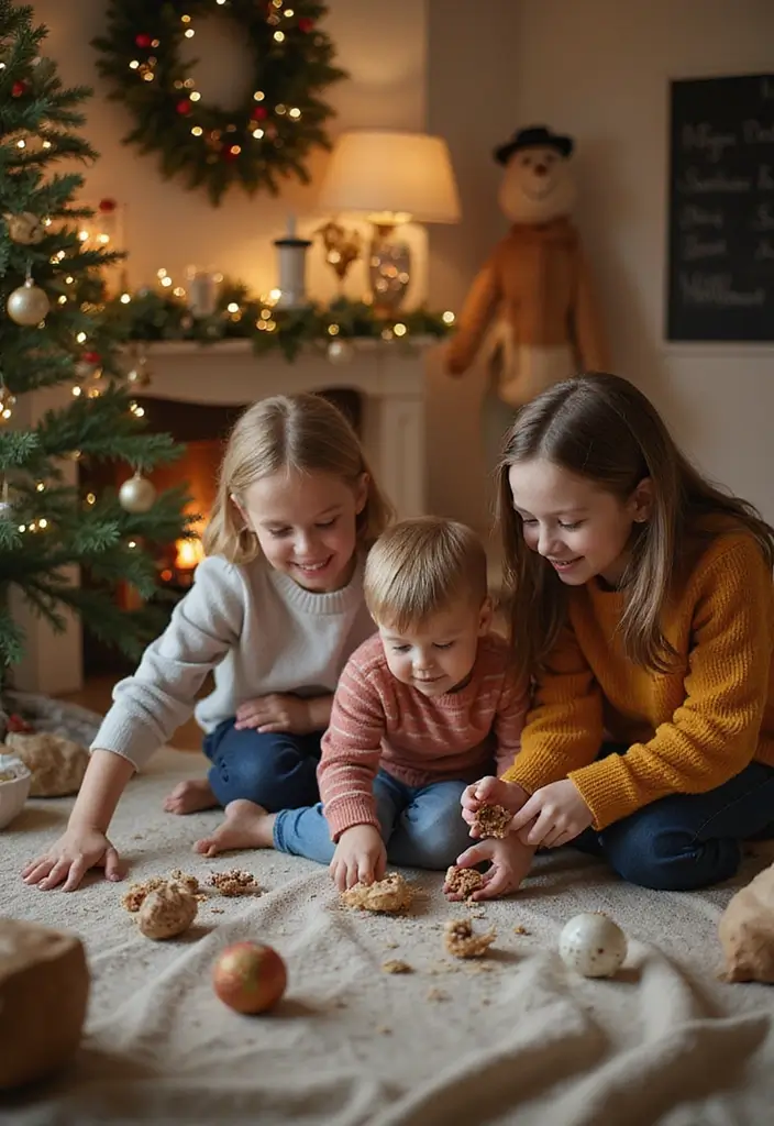 26 Christmas Decor Ideas Using Ceramic Ornaments 47 26 Christmas Decor Ideas Using Ceramic Ornaments - 17. Ornament Treasure Hunt