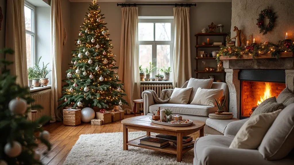 26 Christmas Decor Ideas Using Ceramic Ornaments