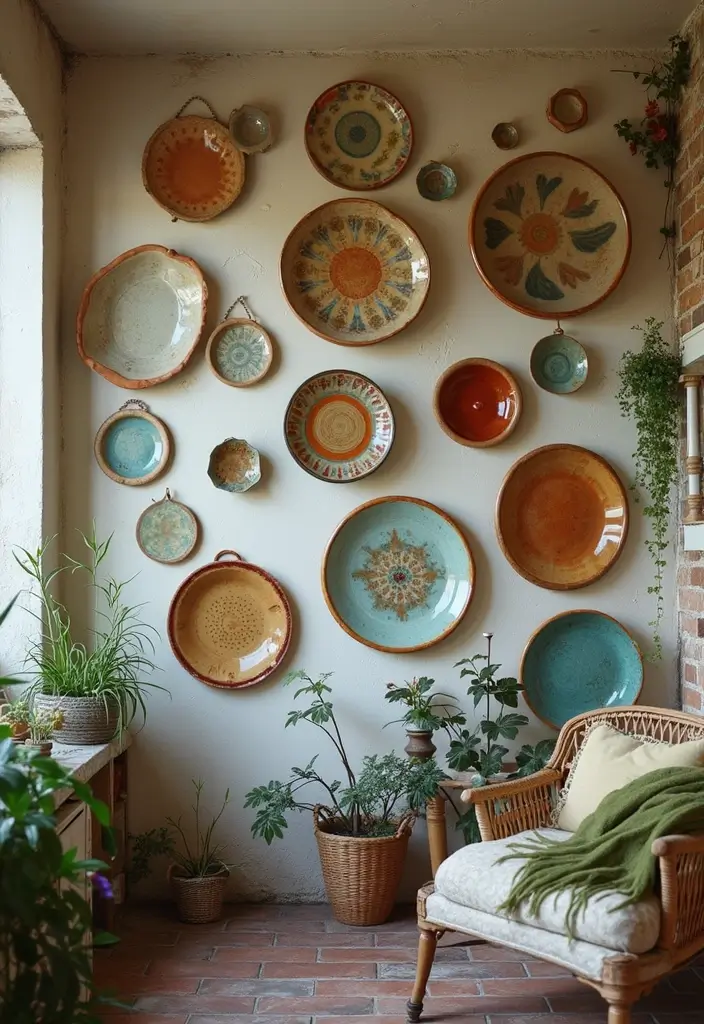 26 Creative Ceramic Wall Decor Ideas You’ll Love 36 26 Creative Ceramic Wall Decor Ideas You’ll Love - 10. Vintage Ceramic Wall Art