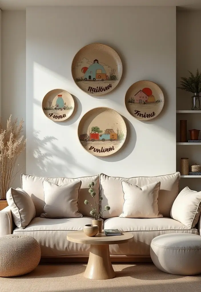 26 Creative Ceramic Wall Decor Ideas You’ll Love 63 26 Creative Ceramic Wall Decor Ideas You’ll Love - 19. Personalized Ceramic Art