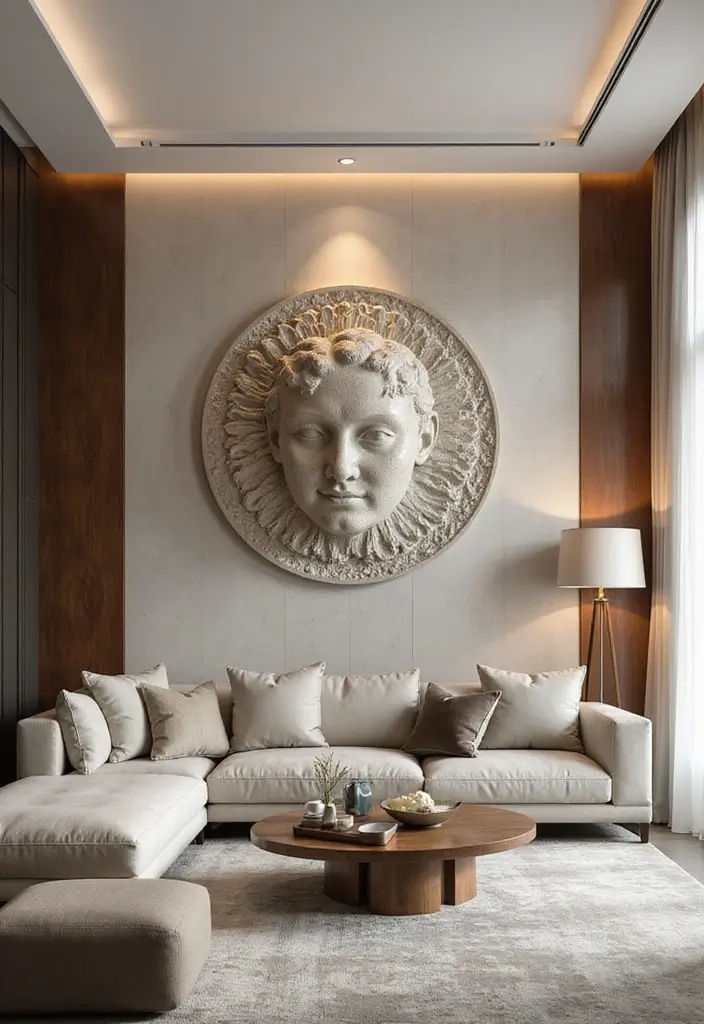 26 Creative Ceramic Wall Decor Ideas You’ll Love 2 26 Creative Ceramic Wall Decor Ideas You’ll Love - 2. Ceramic Wall Sculptures