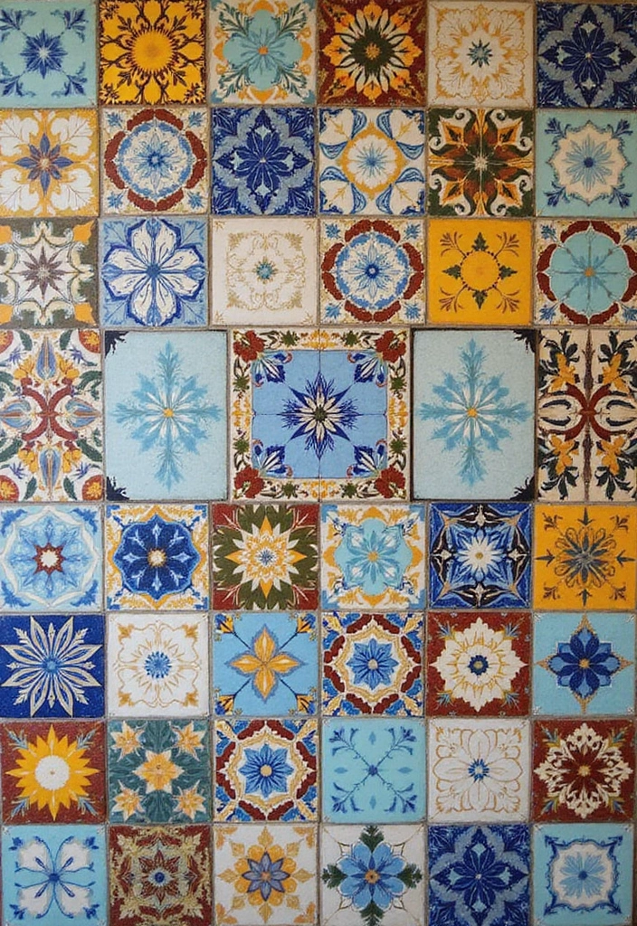 26 Creative Ceramic Wall Decor Ideas You’ll Love 73 26 Creative Ceramic Wall Decor Ideas You’ll Love - 23. Ceramic Art Tiles