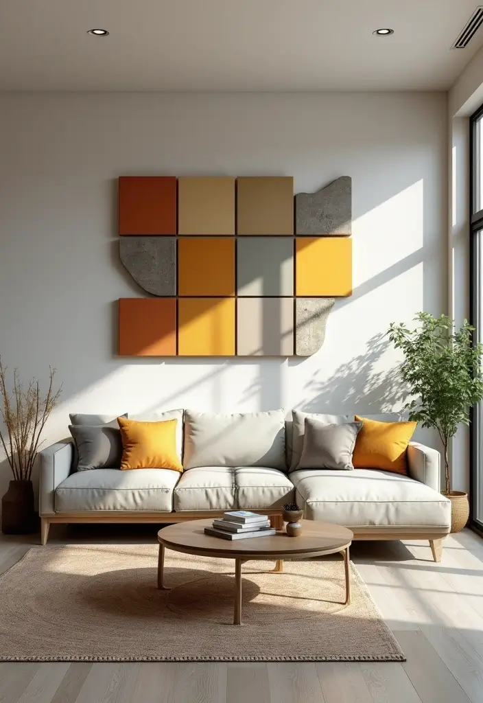 26 Creative Ceramic Wall Decor Ideas You’ll Love 76 26 Creative Ceramic Wall Decor Ideas You’ll Love - 26. Ceramic Wall Grids