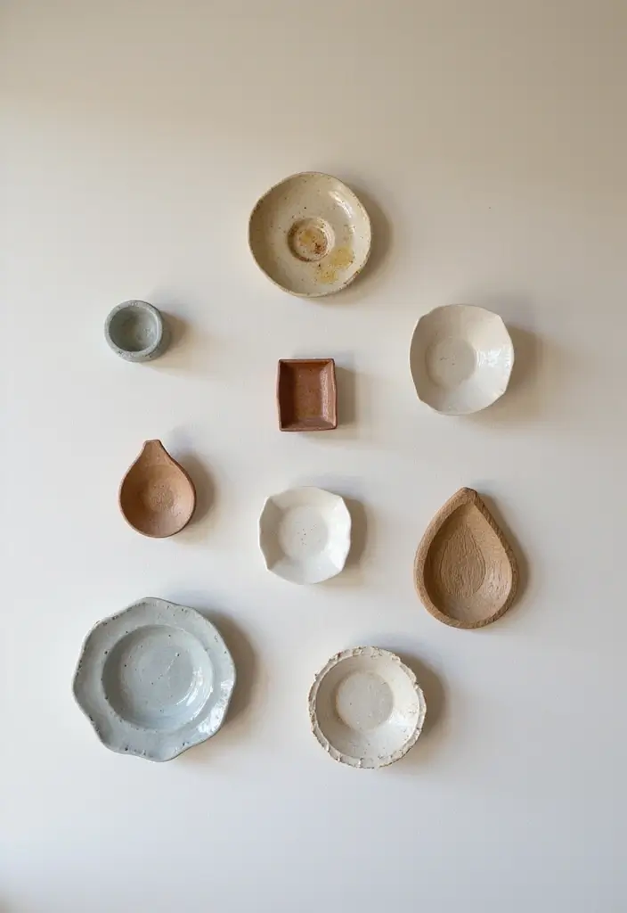 26 Creative Ceramic Wall Decor Ideas You’ll Love 25 26 Creative Ceramic Wall Decor Ideas You’ll Love - 7. Artistic Ceramic Wall Hangings