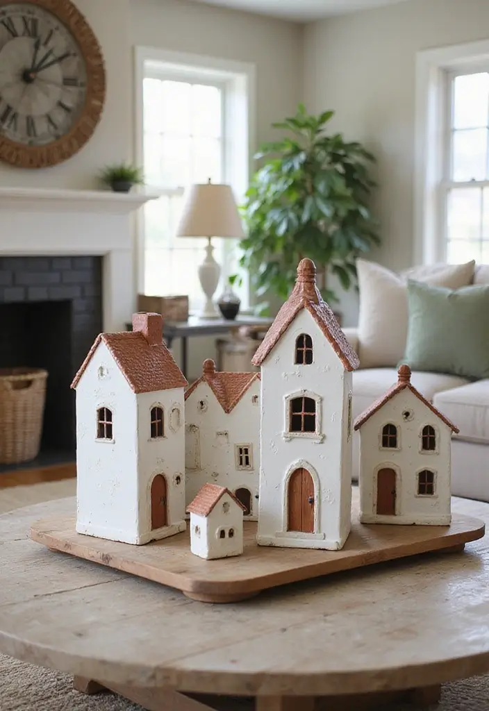 26 Home Decor Ideas With Ceramic Houses To Add Cozy Charm 33 26 Home Decor Ideas With Ceramic Houses To Add Cozy Charm - 15. Personalized Touches with Custom Ceramics