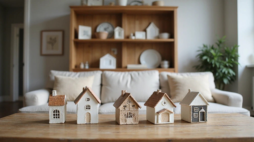 26 Home Decor Ideas With Ceramic Houses To Add Cozy Charm