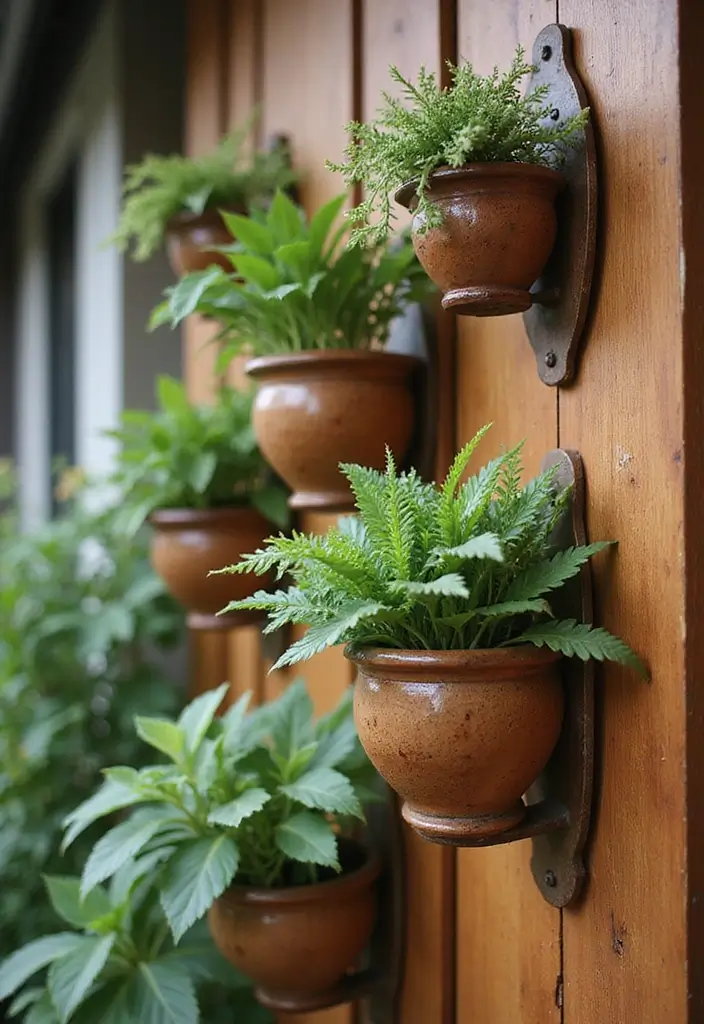 26 Rustic Ceramic Decor Ideas For Warm Cozy Spaces 31 26 Rustic Ceramic Decor Ideas For Warm Cozy Spaces - 13. Ceramic Wall Planters