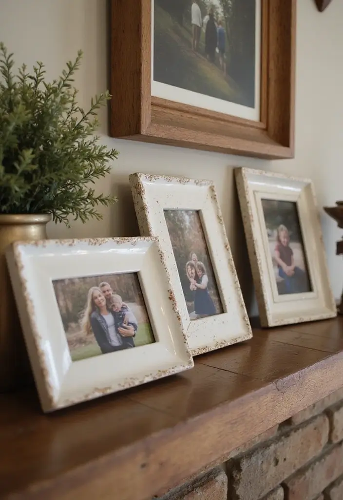 26 Rustic Ceramic Decor Ideas For Warm Cozy Spaces 41 26 Rustic Ceramic Decor Ideas For Warm Cozy Spaces - 17. Ceramic Picture Frames