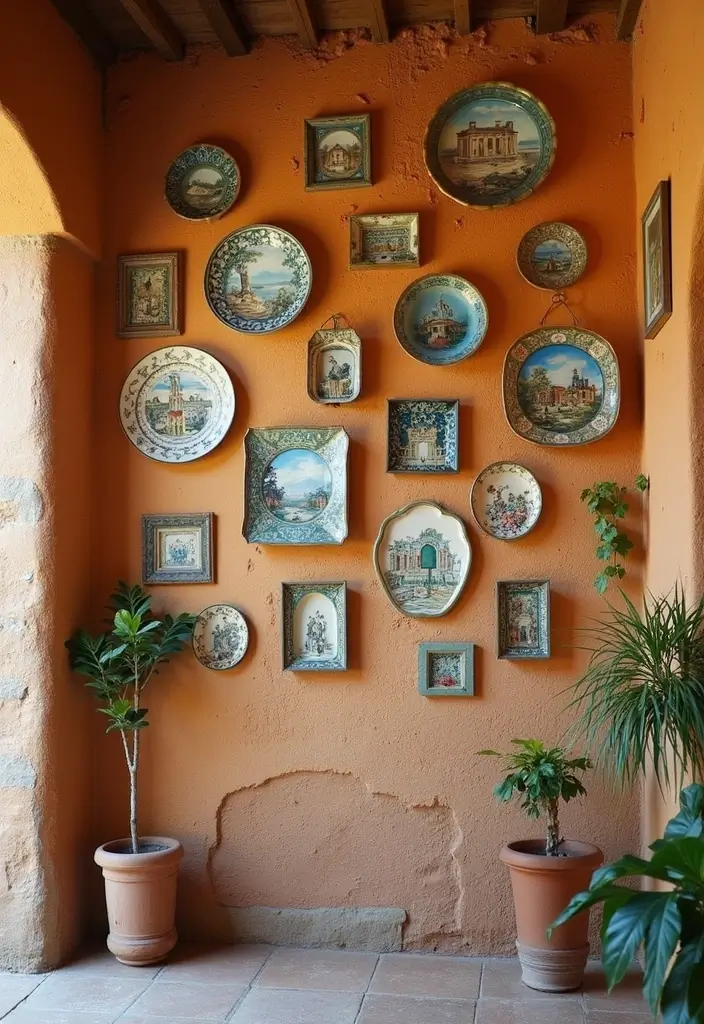 26 Rustic Ceramic Decor Ideas For Warm Cozy Spaces 19 26 Rustic Ceramic Decor Ideas For Warm Cozy Spaces - 7. Themed Ceramic Wall Art