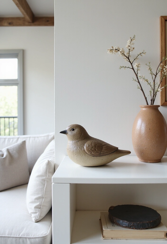 26 Vintage Ceramic Bird Decor Ideas For Collectors 19 26 Vintage Ceramic Bird Decor Ideas For Collectors - 7. Mixing Vintage with Modern Styles