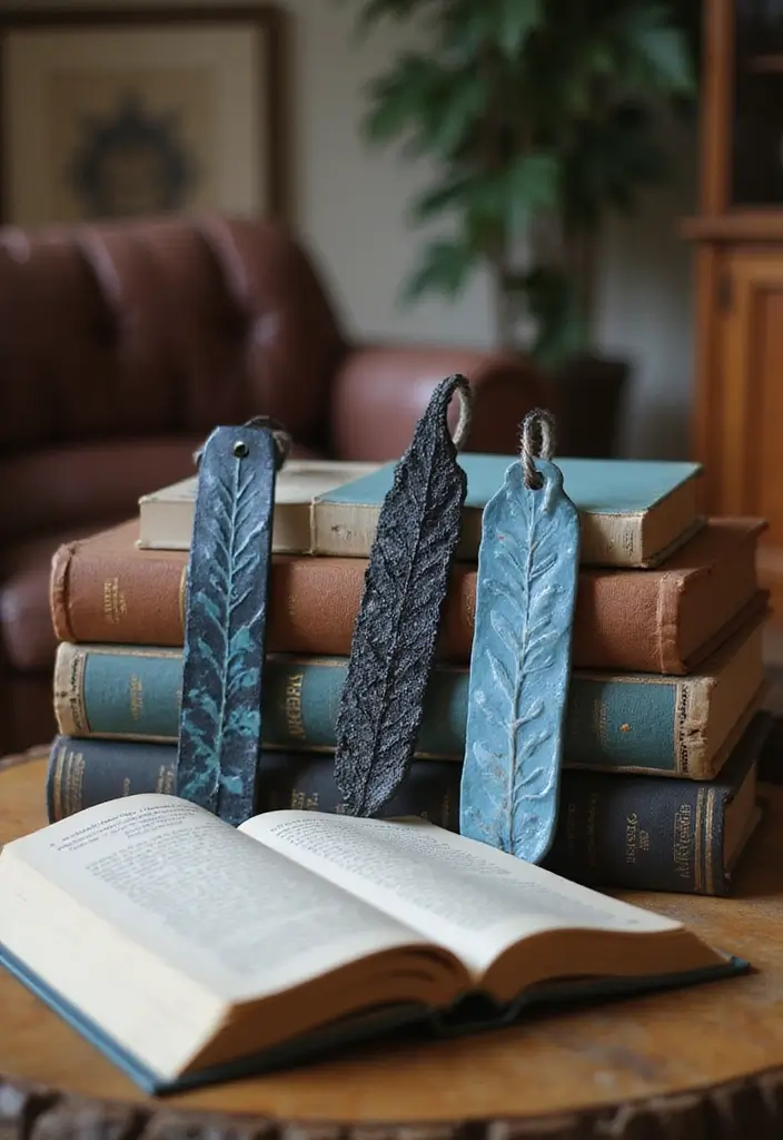 27 Black And Blue Ceramic Decor Ideas With Contrast Appeal 48 27 Black And Blue Ceramic Decor Ideas With Contrast Appeal - 22. Modern Bookmarks