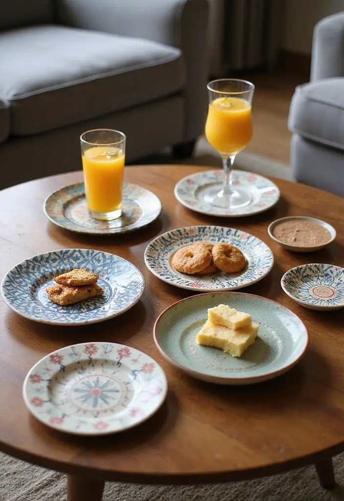 27 Creative Home Decor Ideas Using Ceramic Plates 45 27 Creative Home Decor Ideas Using Ceramic Plates - 13. Use Plates as Coasters