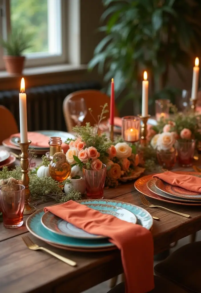 27 Creative Home Decor Ideas Using Ceramic Plates 54 27 Creative Home Decor Ideas Using Ceramic Plates - 16. Design Unique Place Settings