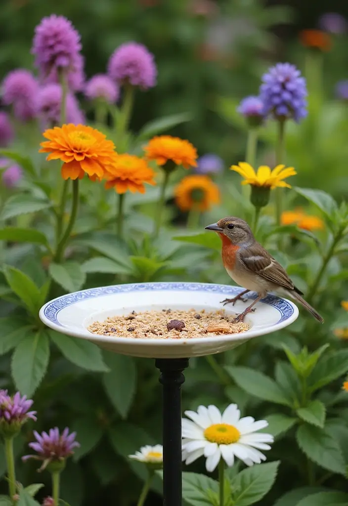 27 Creative Home Decor Ideas Using Ceramic Plates 56 27 Creative Home Decor Ideas Using Ceramic Plates - 18. Make Plate Bird Feeders