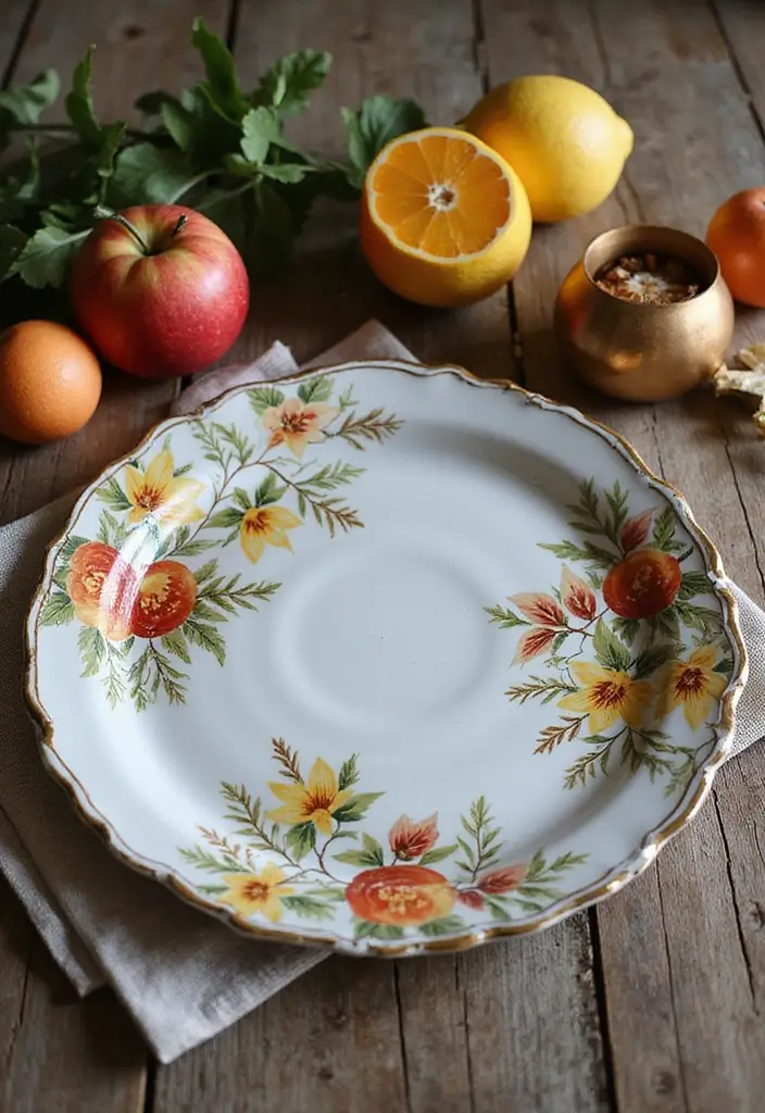 27 Creative Home Decor Ideas Using Ceramic Plates 10 27 Creative Home Decor Ideas Using Ceramic Plates - 4. Craft Unique Serving Platters
