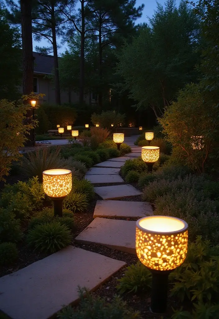 27 Outdoor Ceramic Decor Inspirations To Elevate Your Garden 137 27 Outdoor Ceramic Decor Inspirations To Elevate Your Garden - 25. Creative Outdoor Lighting