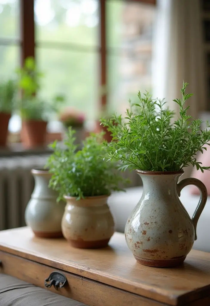 27 Vintage Ceramic Jug Decor Ideas That Never Go Out Of Style 28 27 Vintage Ceramic Jug Decor Ideas That Never Go Out Of Style - 12. Pet Planters