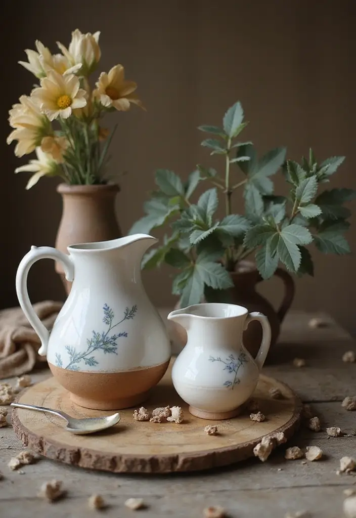 27 Vintage Ceramic Jug Decor Ideas That Never Go Out Of Style 29 27 Vintage Ceramic Jug Decor Ideas That Never Go Out Of Style - 13. Photography Props
